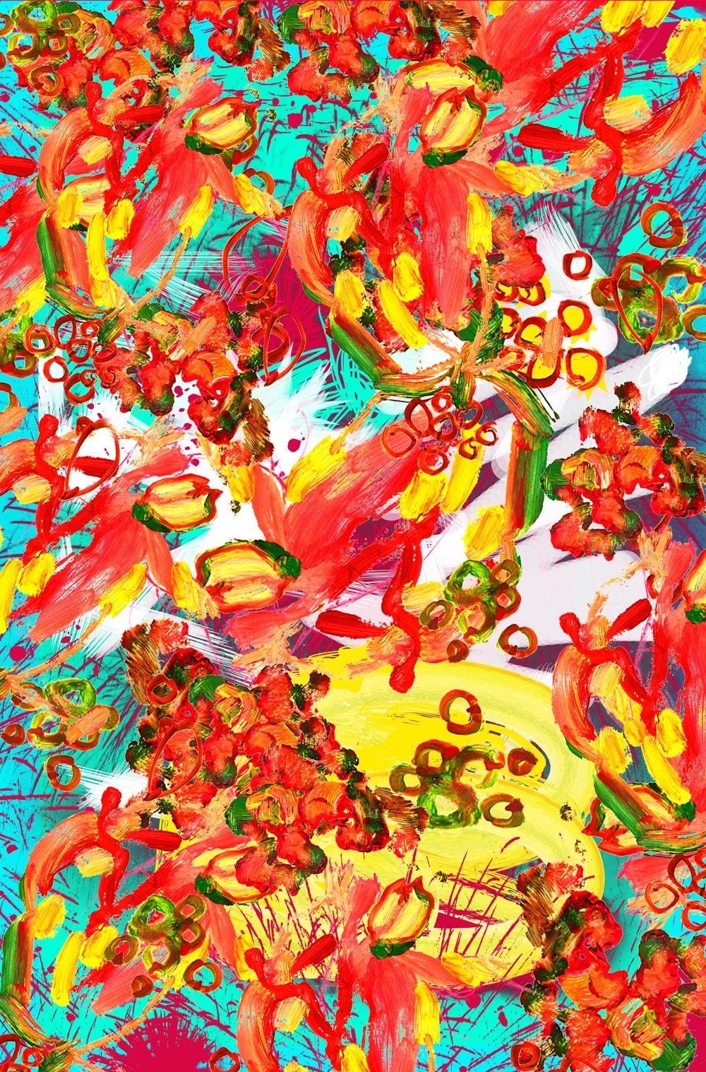 Dancing in the Flower Bed